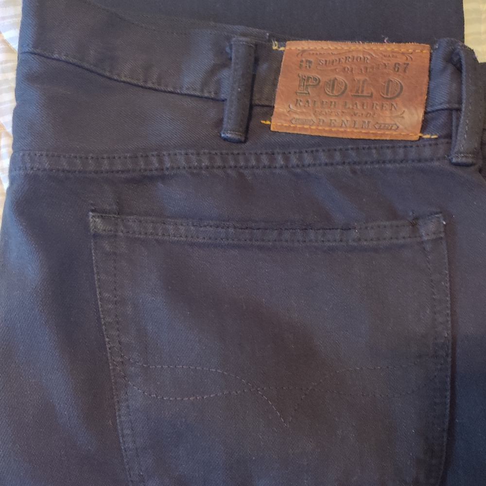 Black polo jeans